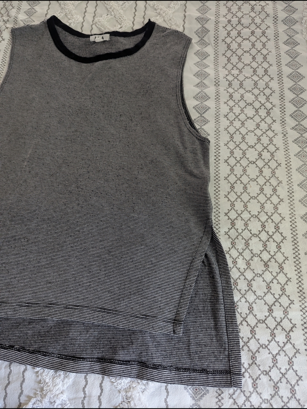 LNA Striped Tank Top